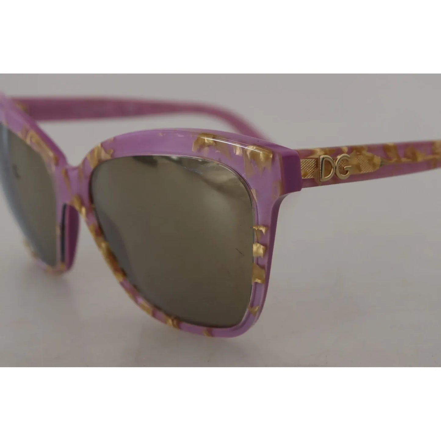 Dolce & Gabbana DG4251 Violet Full Rim Rectangle Frame Shades Sunglasses