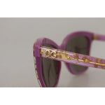 Dolce & Gabbana DG4251 Violet Full Rim Rectangle Frame Shades Sunglasses