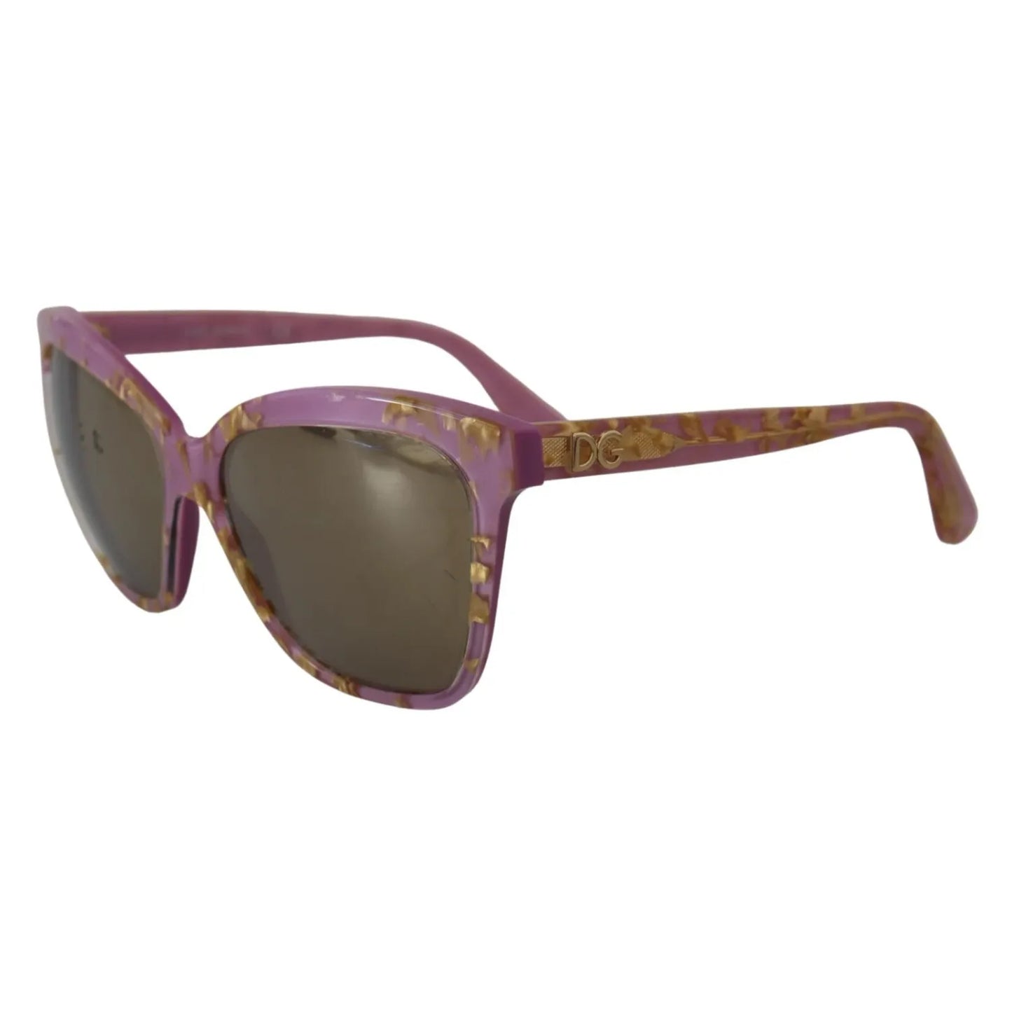 Dolce & Gabbana DG4251 Violet Full Rim Rectangle Frame Shades Sunglasses