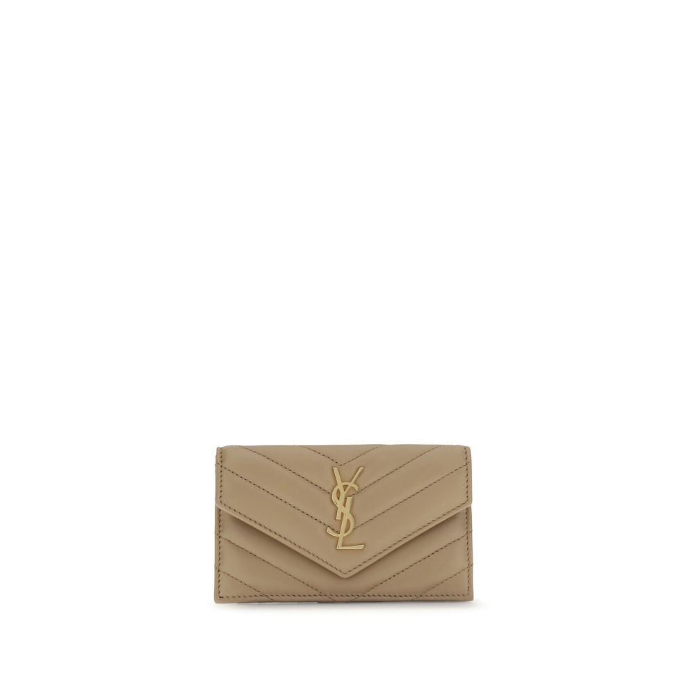 Saint Laurent Cassandre Matelassé Card Holder SA612808AAA442357BB