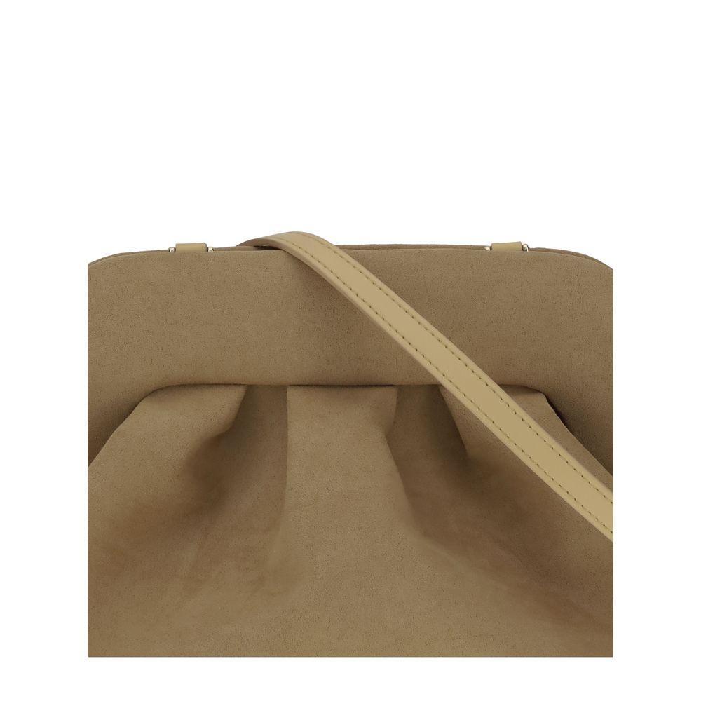 THEMOIRè Bios suede Clutch Bag THTMFW25TSUE124BISCUITBB