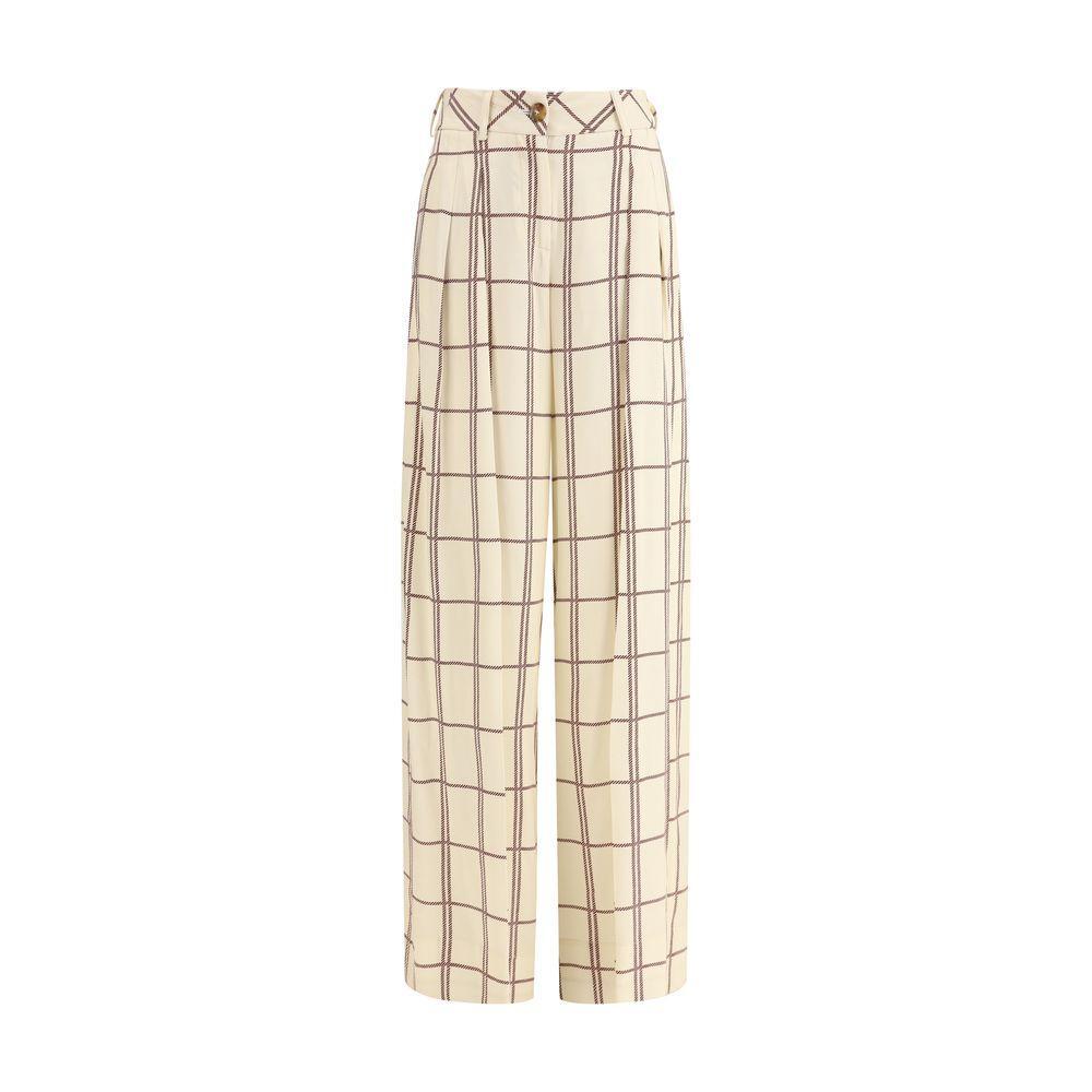 Crida Milano Travel twill Pants CR-TRAVELPANTOFFWHITEBO-0/XS