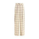 Crida Milano Travel twill Pants CR-TRAVELPANTOFFWHITEBO-0/XS