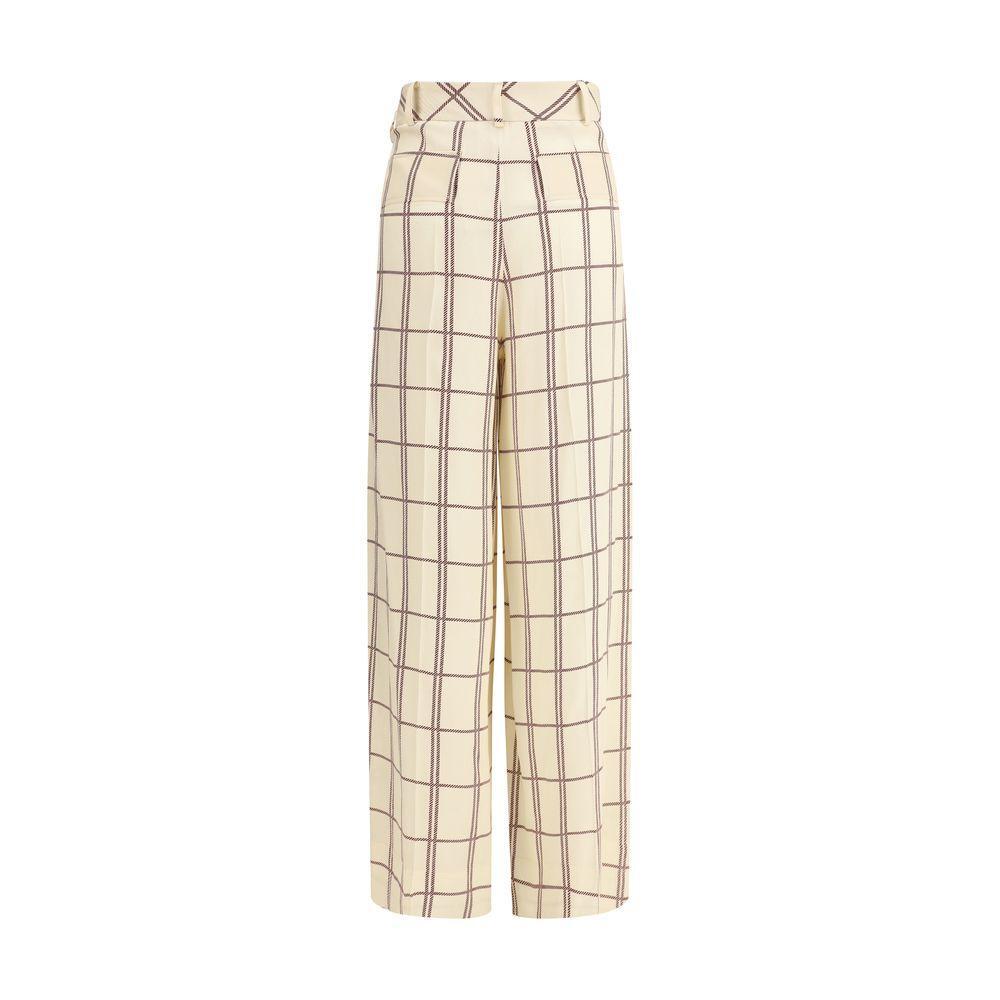 Crida Milano Travel twill Pants CR-TRAVELPANTOFFWHITEBO-0/XS