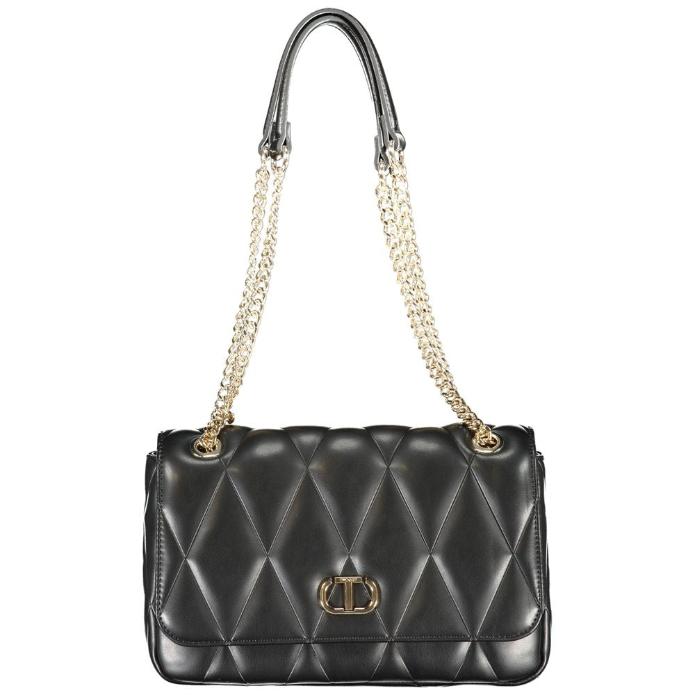 Twinset Black Polyethylene Women Handbag TW-39730