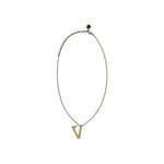Versace V chain Necklace VE-10217451A006203J000-ONE SIZE