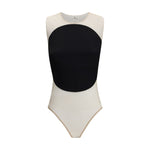 Courrèges Satin illusion hoop Bodysuit CO-325JBD143PL01629999-M