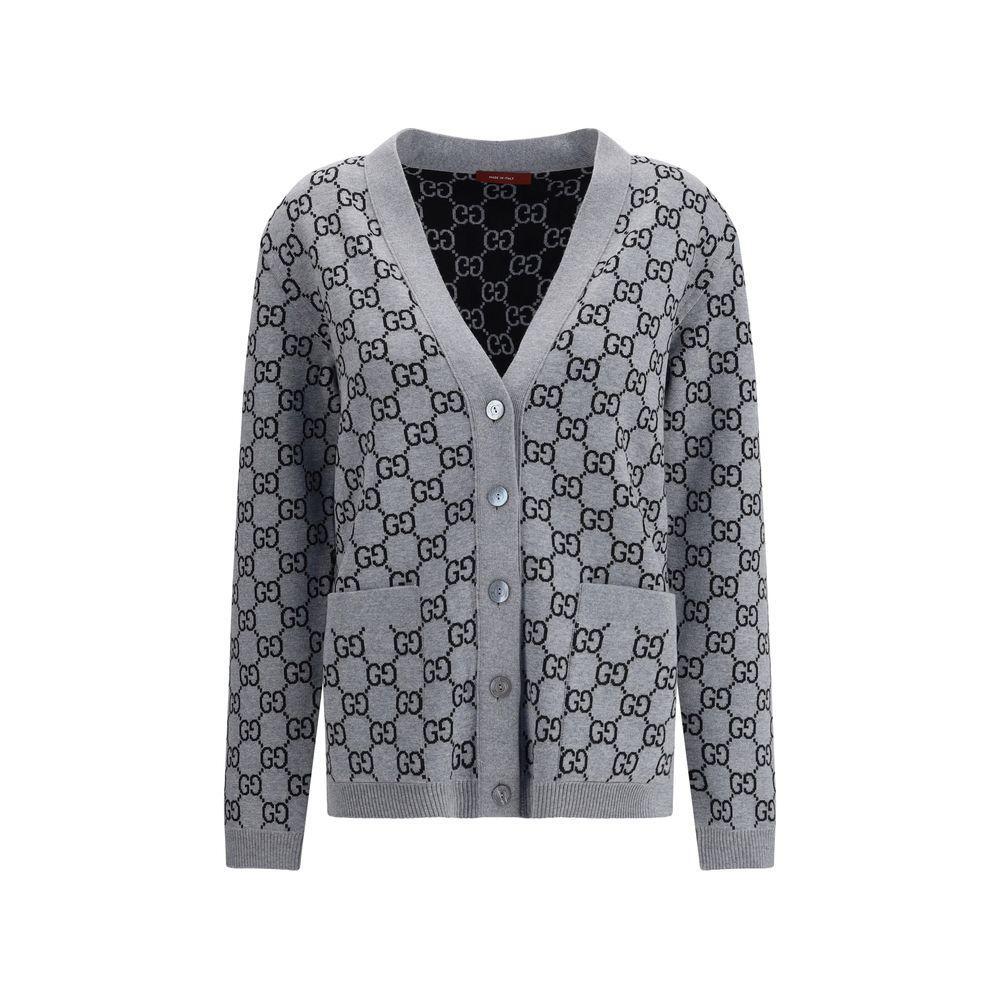 Gucci GG Supreme reversible Cardigan GU-798157XKEJP1045-M