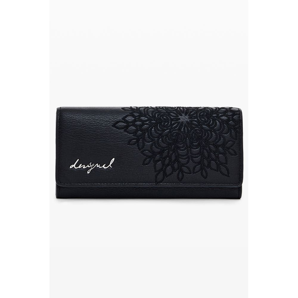 Desigual Black Polyethylene Women Wallet DE-39807