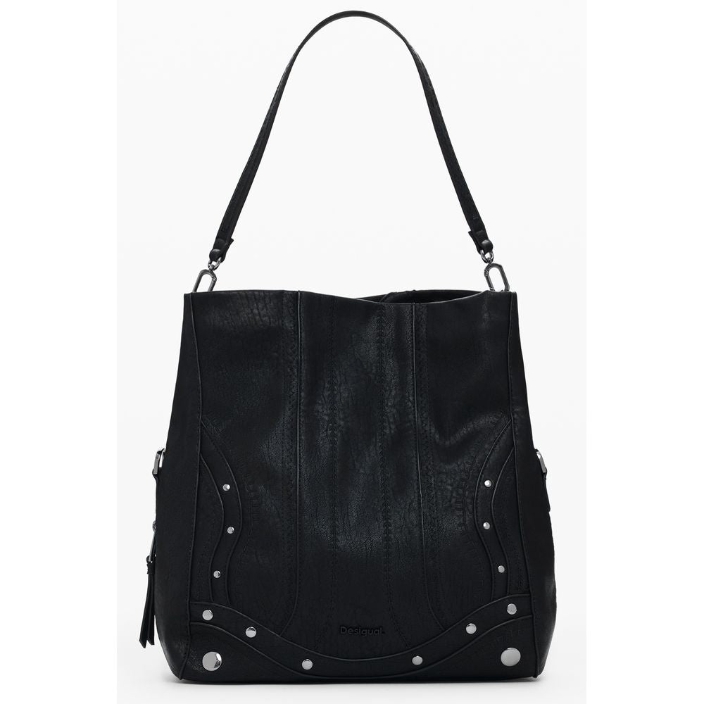 Desigual Black Polyethylene Women Handbag DE-39799