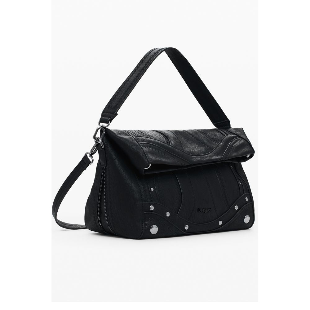 Desigual Black Polyethylene Women Handbag DE-39799