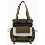Desigual Green Polyester Women Convertible Handbag DE-39811