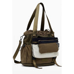 Desigual Green Polyester Women Convertible Handbag DE-39811