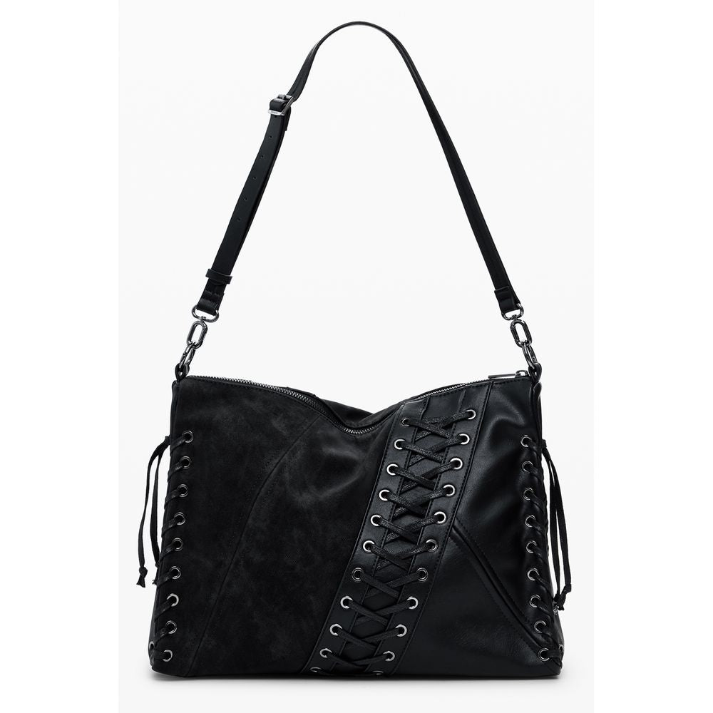 Desigual Black Polyethylene Women Handbag DE-39816