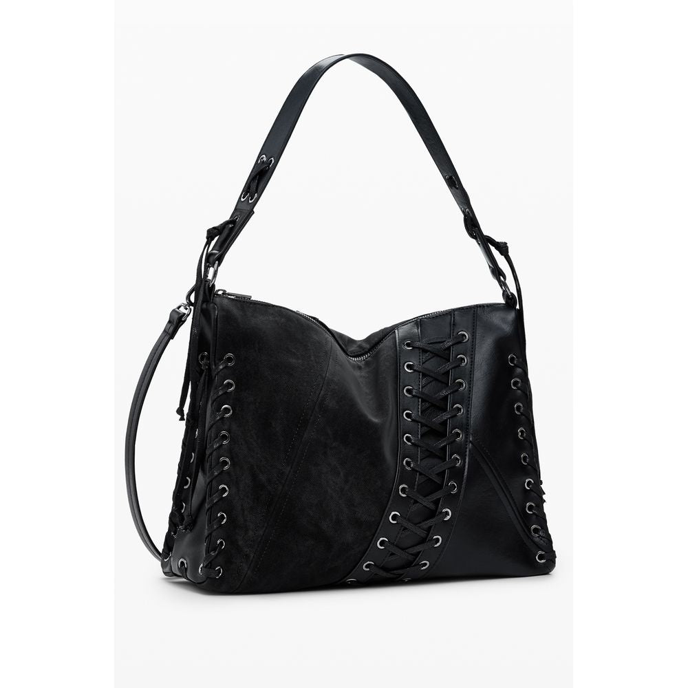 Desigual Black Polyethylene Women Handbag DE-39816