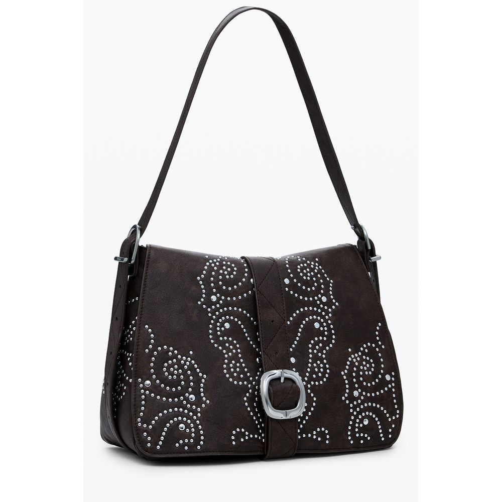 Desigual Brown Polyethylene Women Handbag DE-39818