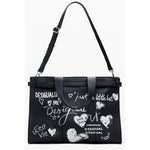 Desigual Black Polyethylene Women Handbag DE-39826