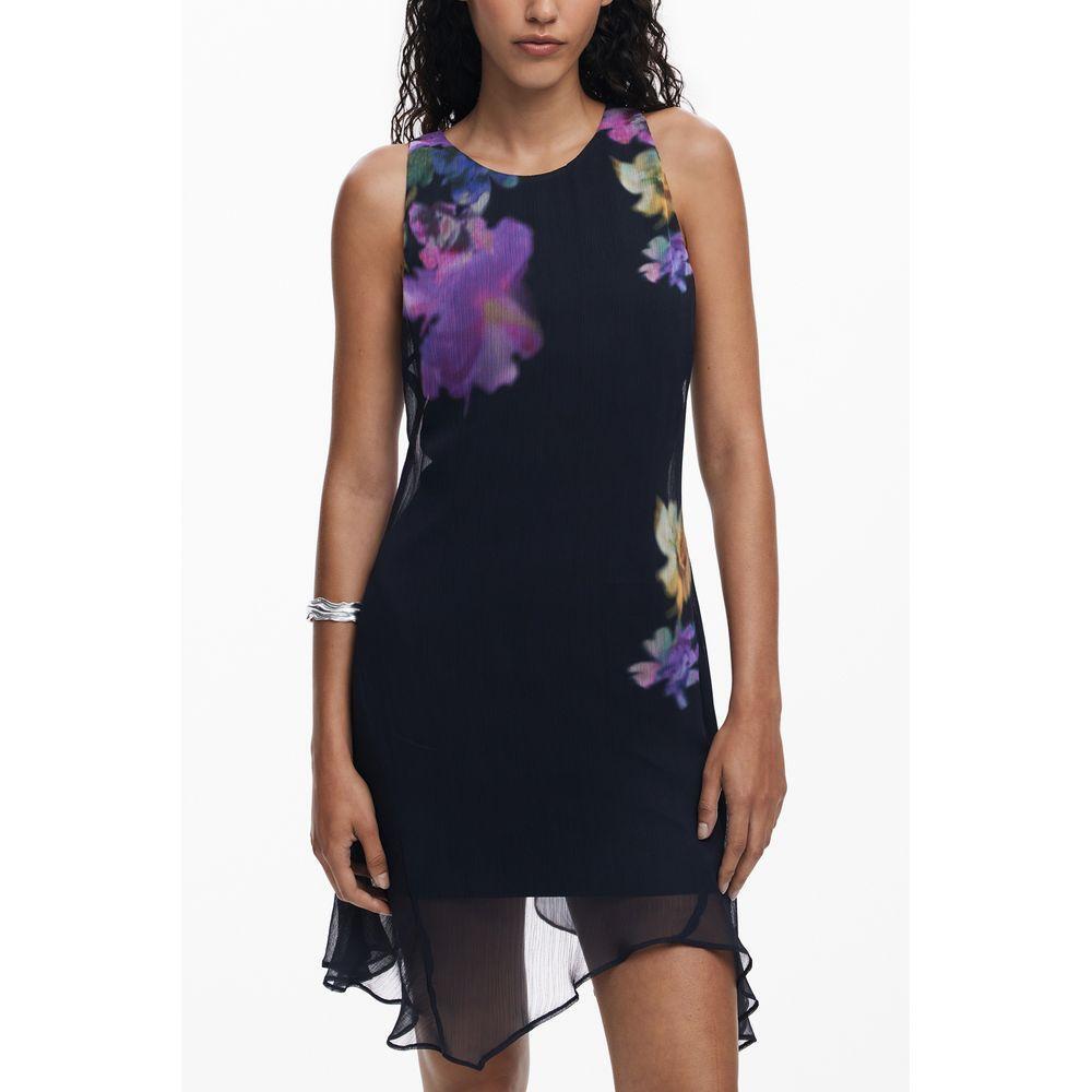 Desigual Black Polyester Women Dress DE-39768-XS