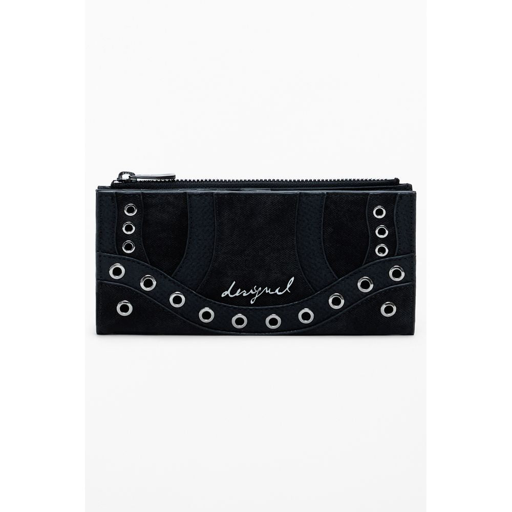 Desigual Black Polyethylene Women Wallet DE-39849