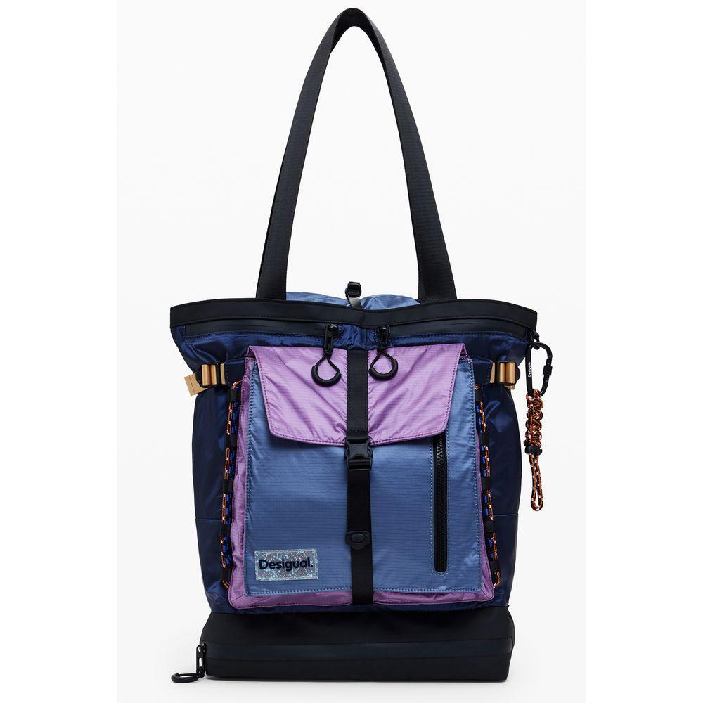 Desigual Blue Polyethylene Women Backpack DE-39854