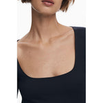 Desigual Black Cotton Women Dress DE-39783-XS