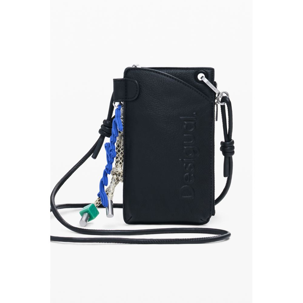 Desigual Black Polyethylene Women Wallet DE-39857
