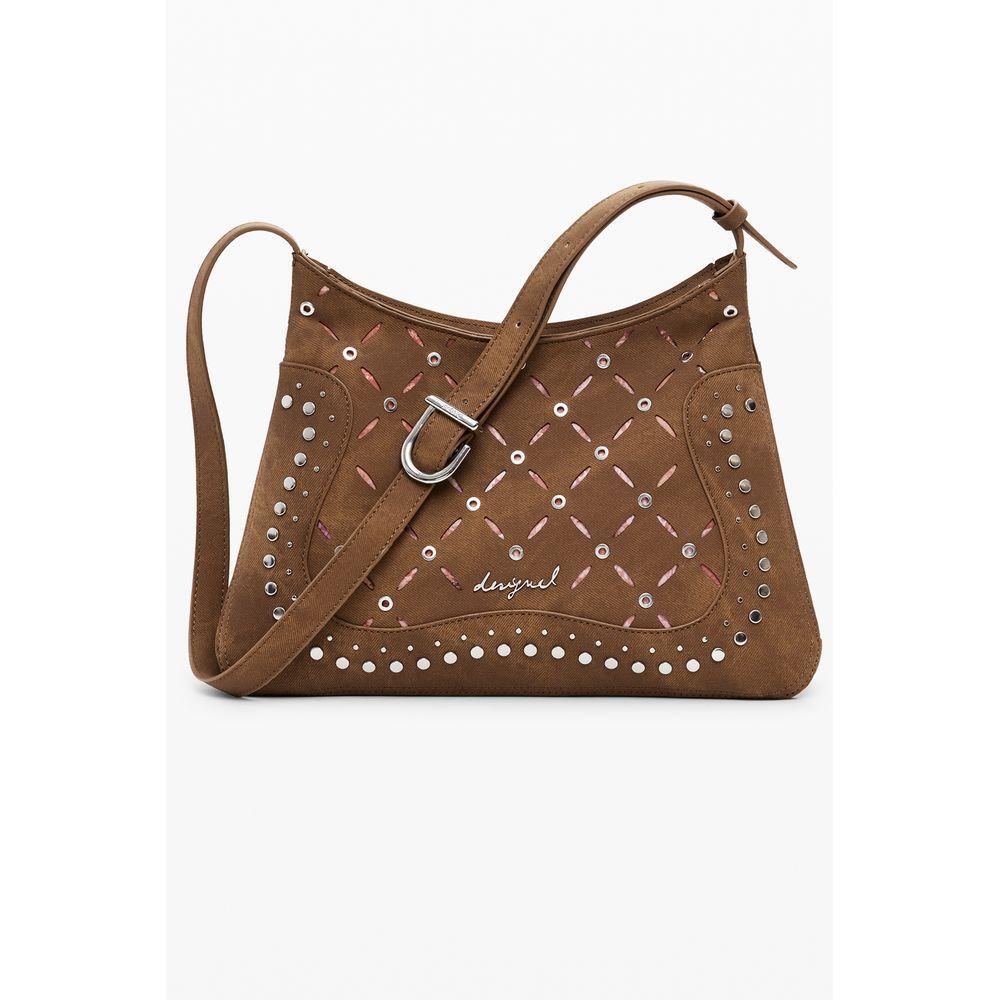 Desigual Brown Polyethylene Women Handbag DE-39862