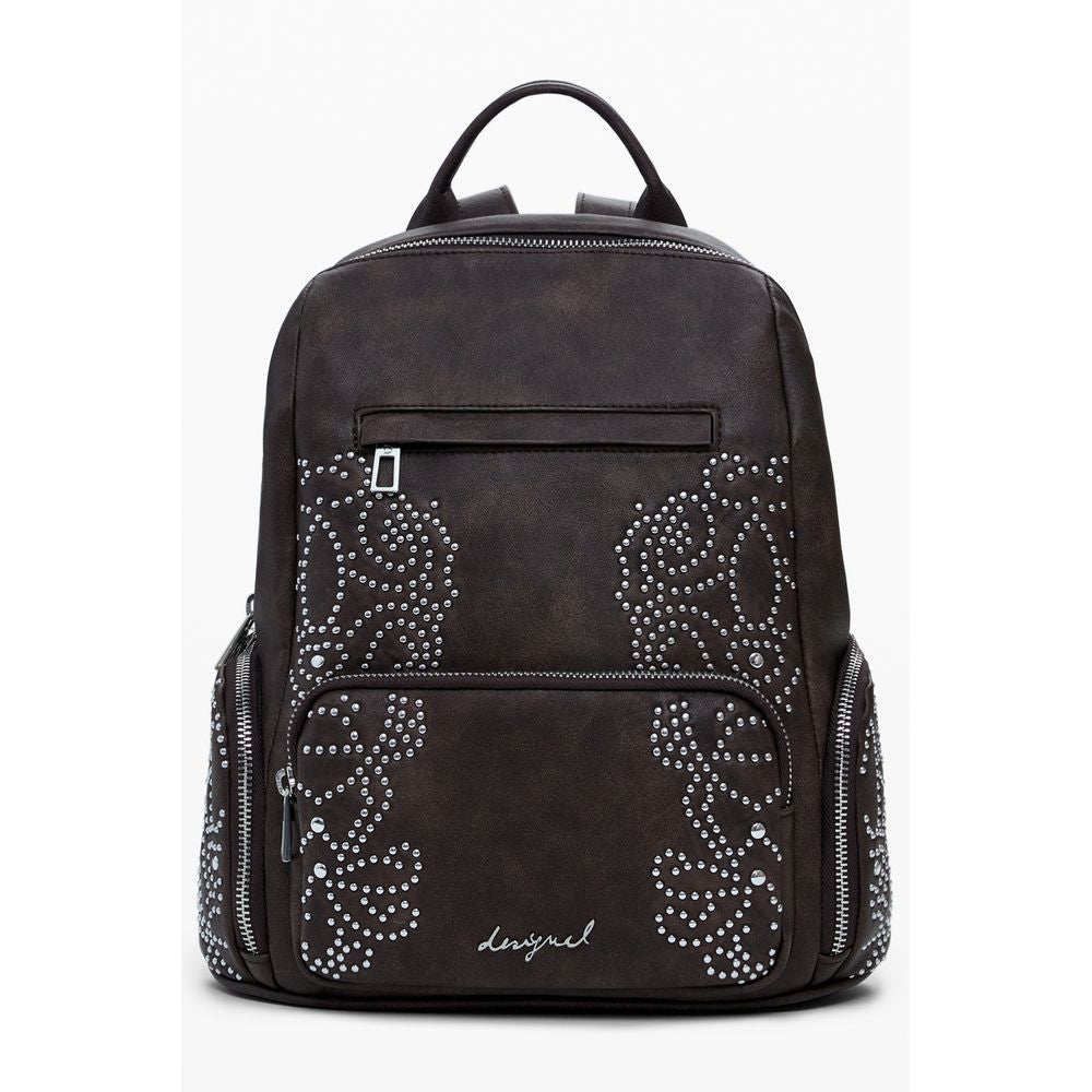 Desigual Brown Polyethylene Women Backpack DE-39863