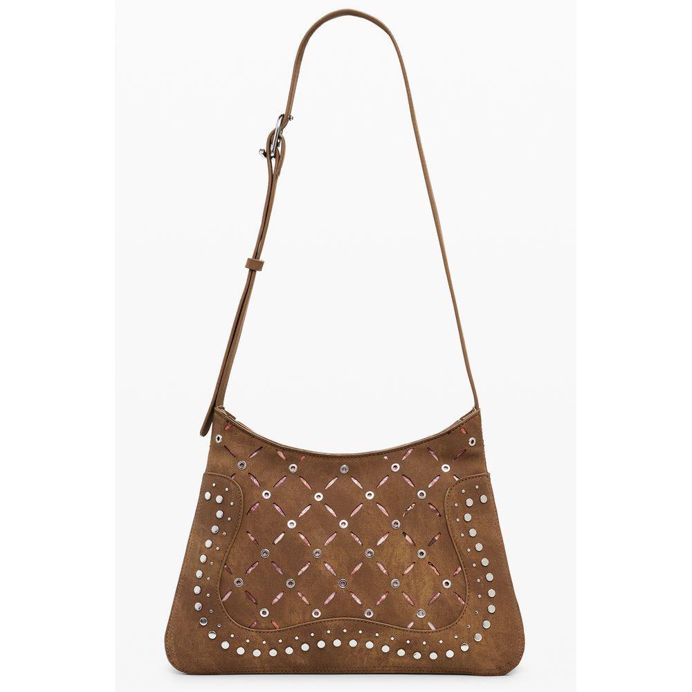 Desigual Brown Polyethylene Women Handbag DE-39862
