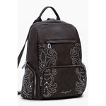 Desigual Brown Polyethylene Women Backpack DE-39863