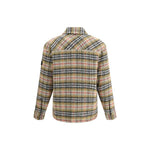 Burberry Check wool Jacket BU-8110913B1001-M