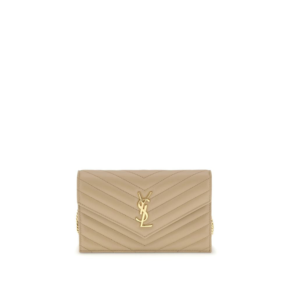 Saint Laurent Wallet with shoulder strap SA742920AAA442357BB