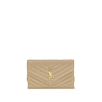 Saint Laurent Wallet with shoulder strap SA742920AAA442357BB