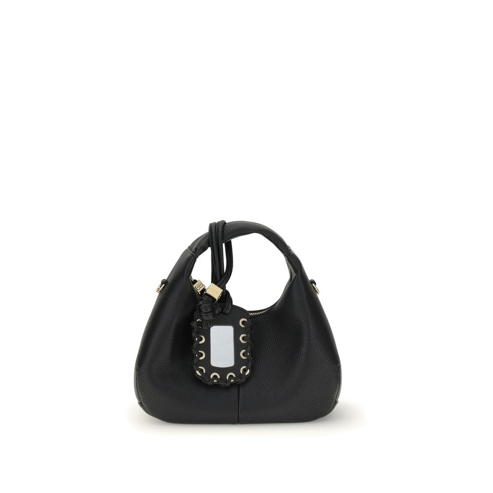 Ganni HOBO MINI GRAINED GAA6976099BB