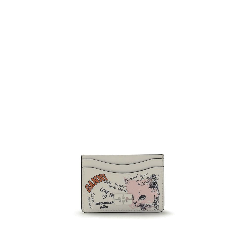 Ganni Kitty Card Holder GAA7031135BB
