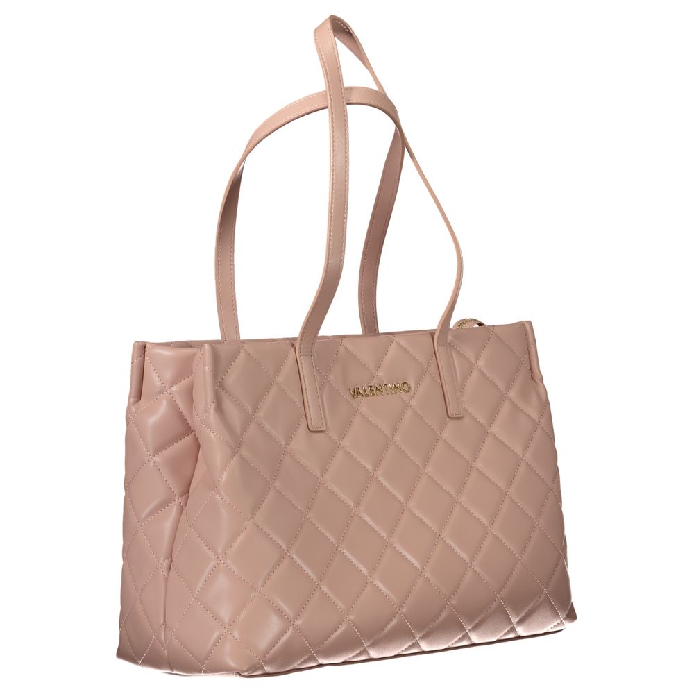 Mario Valentino Pink Polyethylene Handbag