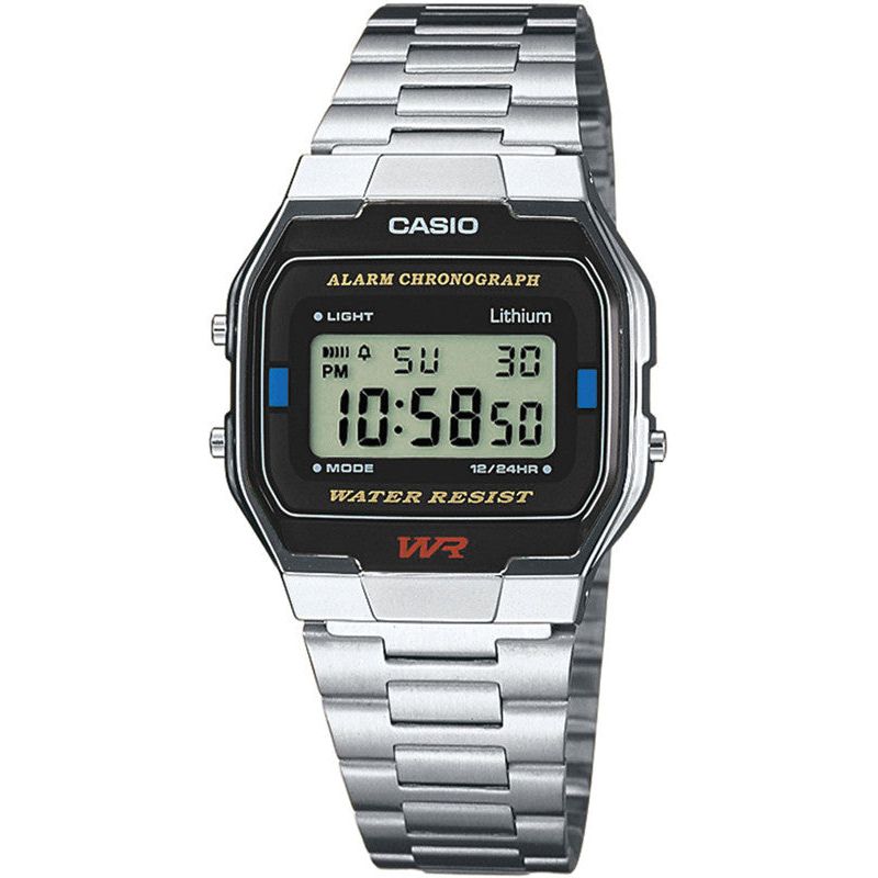 CASIO VINTAGE Mod. ICONIC - CLASSIC SILVER WATCHES