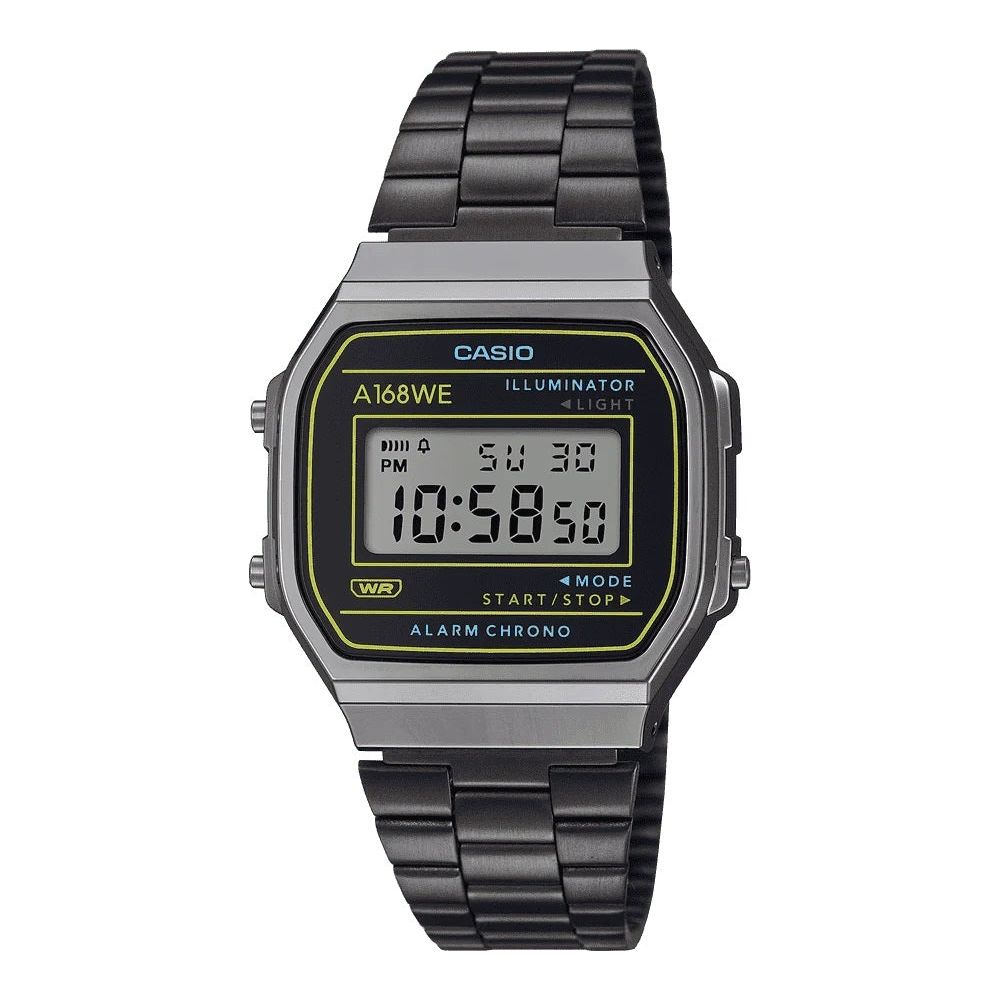 CASIO VINTAGE Mod. ICONIC - 50th ANNIVERSARY BLACK A168WEHB-1AEF