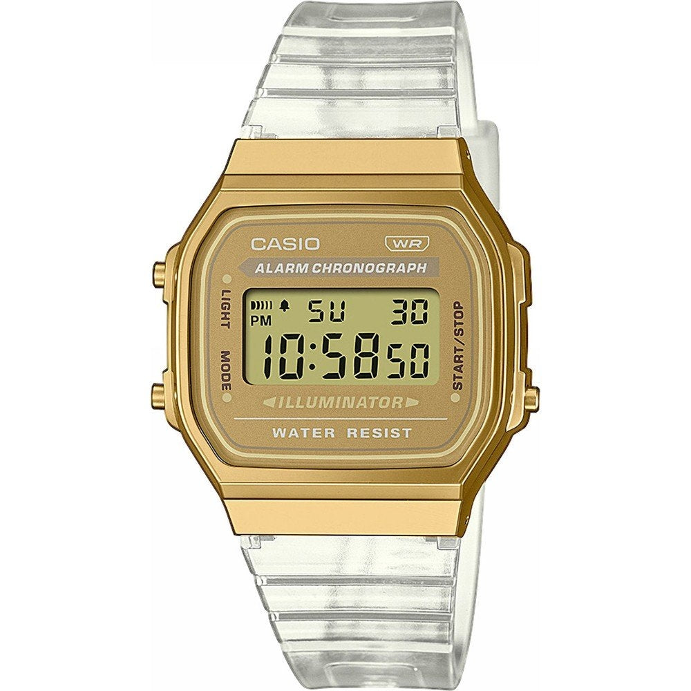 CASIO VINTAGE Mod. ICONIC GOLD JELLY ***SPECIAL PRICE*** A168XESG-9AEF