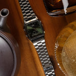 CASIO VINTAGE Mod. EDGY COLLECTION SUNRAY DIAL - GREEN MOSS AQ-230A-3AMQYES