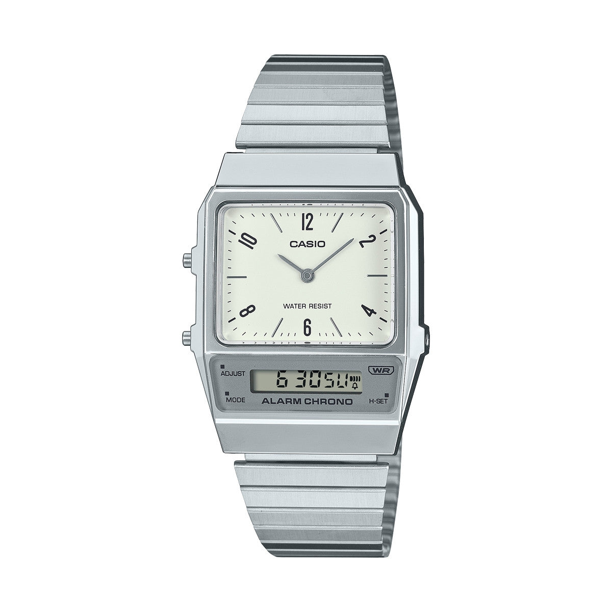 CASIO VINTAGE Mod. EDGY COLLECTION - CREAM AQ-800E-7A2EF