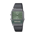 CASIO VINTAGE Mod. EDGY COLLECTION - FOREST GREEN AQ-800ECGG-3AEF