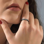 AN JEWELS JEWELRY Mod. AR.R1NS06BK-7 AR-R1NS06BK-7