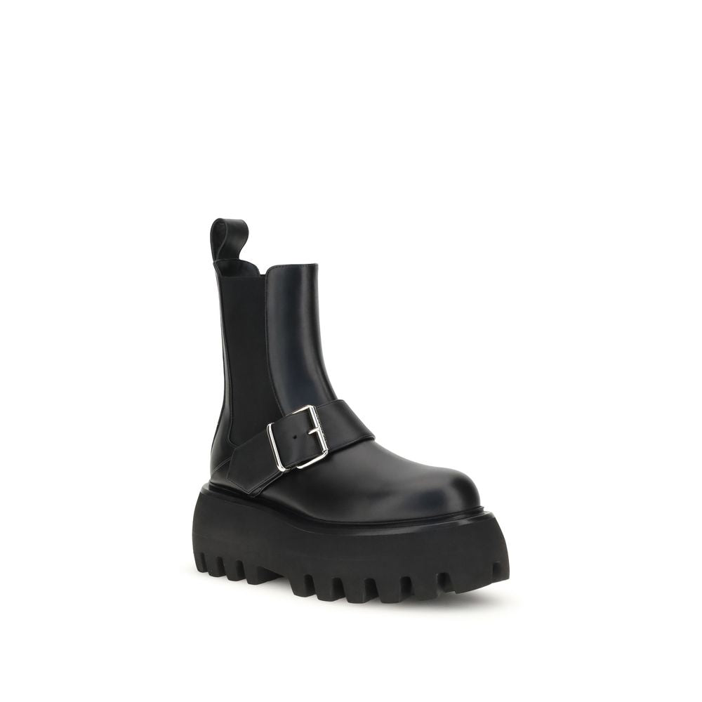 Alexander McQueen Sofa Ankle Boots AL-847956WHAEX1000-EU36/US6