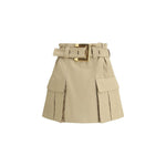 Balmain Cargo Miniskirt BA-FF1LBA97CF690FK-34