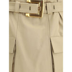 Balmain Cargo Miniskirt BA-FF1LBA97CF690FK-34