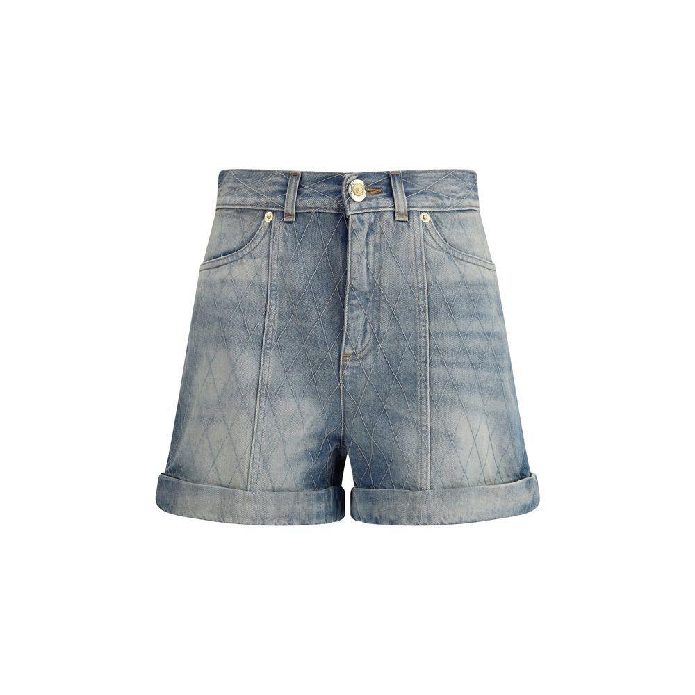 Balmain Denim Shorts BA-FF1MA155DF796FC-34