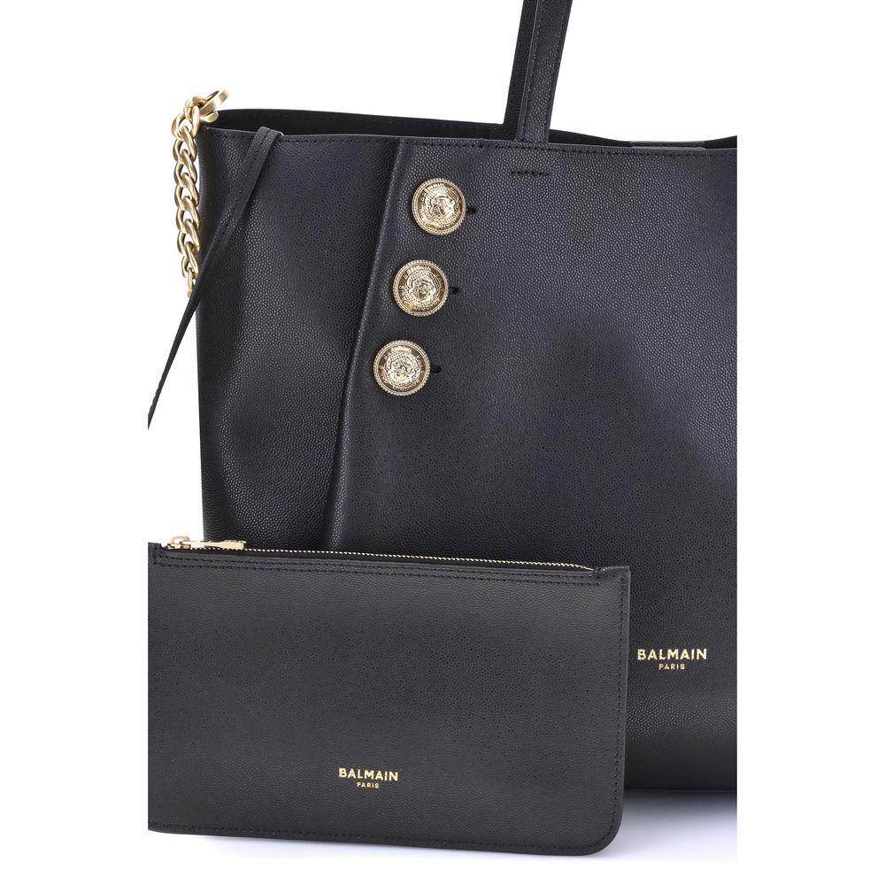 Balmain Emblème Tote Bag BADN1FE836LGSR0PABB