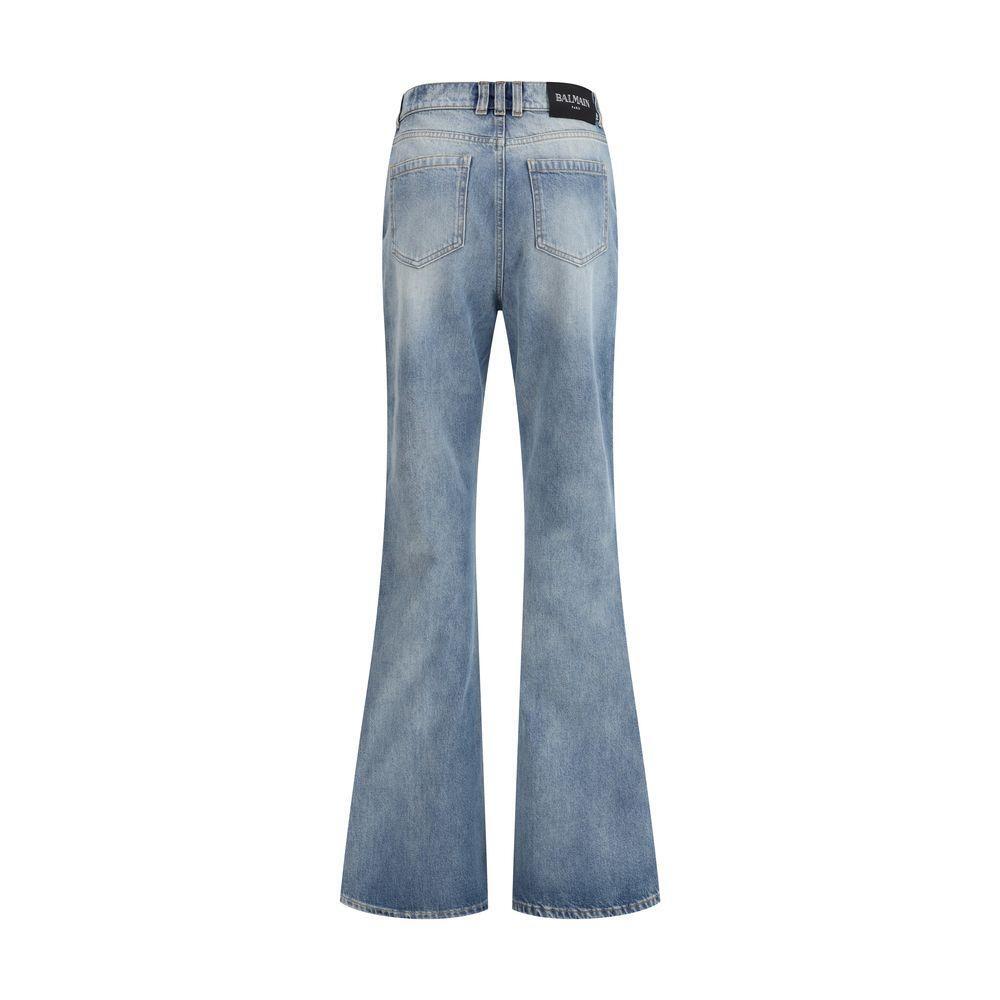 Balmain Flare Jeans BA-FF1MJ116DF796FC-34