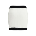 Balmain Knit mini Skirt BA-FF1LB039KI64GAB-IT40 | M